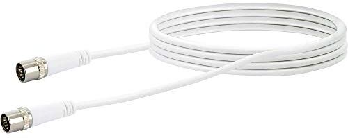 KDAK30532 Schwaiger KDAK30 532 3m F F White coaxial cable Schwaiger KDAK30 532, F, F, Straight, Straight, 3 m, Male/Male KDAK30532 Schwaiger KDAK30 532 3m F F White coaxial cable Schwaiger KDAK30 532, F, F, Straight, Straight, 3 m, Male/Male