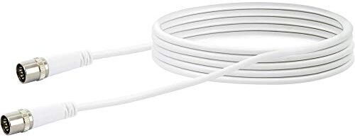 KDAK50 532 Schwaiger KDAK50532 5m F F White coaxial cable Schwaiger KDAK50532, F, F, Straight, Straight, 5 m, Male/Male KDAK50 532 Schwaiger KDAK50532 5m F F White coaxial cable Schwaiger KDAK50532, F, F, Straight, Straight, 5 m, Male/Male