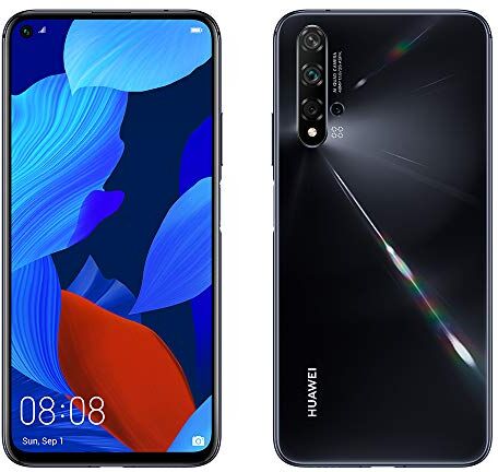 51094RCA HUAWEI Nova 5T svart upplåst