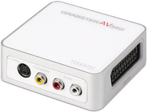 4017273105994 TERRATEC AV 350 MX SCART Audio/Video Converter – digitalisera och redigera videor från alla analoga källor inklusive VCR VHS DVD