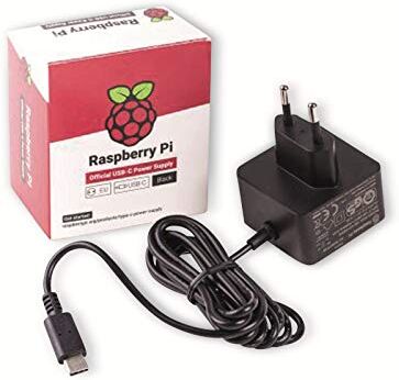 4596 Raspberry  Pi USB-C, Svart