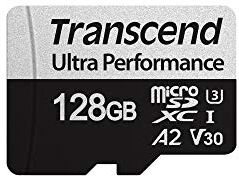 TS128GUSD340S TRANSCEND 128Go microSD med adapter UHS-I TS128GUSD340S TRANSCEND 128Go microSD med adapter UHS-I