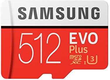 MB-MC512HA/EU Samsung EVO Plus 2020 memory card 512 GB MicroSDXC Class 10 UHS-I Samsung EVO Plus 2020, 512 GB, MicroSDXC, Class 10, UHS-I, 100 MB/s, 90 MB/s MB-MC512HA/EU Samsung EVO Plus 2020 memory card 512 GB MicroSDXC Class 10 UHS-I Samsung EVO Plus 2020, 512 GB, MicroSDXC, Class 10, UHS-I, 100 MB/s, 90 MB/s