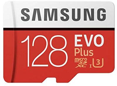 MB-MC128GA/EU Samsung-Minneskort med SD-adapter EVO Plus, 128 GB MB-MC128GA/EU Samsung-Minneskort med SD-adapter EVO Plus, 128 GB