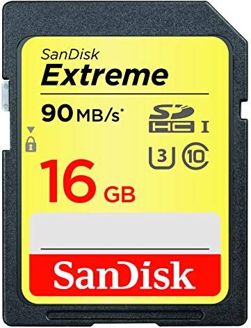 SDSDXNE-016G-GNCIN SanDisk SDHC Extreme 16GB, UHS Speed Class 3, UHS-I, 90MB/S Read, 40MB/S Write SDSDXNE-016G-GNCIN SanDisk SDHC Extreme 16GB, UHS Speed Class 3, UHS-I, 90MB/S Read, 40MB/S Write