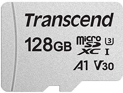 TS128GUSD300S Transcend 128GB Micro SDXC Class 10 UHS-I U3 A1 Flash Card TS128GUSD300S Transcend 128GB Micro SDXC Class 10 UHS-I U3 A1 Flash Card