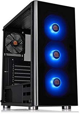 CA-1K8-00M1WN-01 Thermaltake Mid-Tower Chassi Versa J24 härdat glas Thermaltake V200 Svart CA-1K8-00M1WN-01 Thermaltake Mid-Tower Chassi Versa J24 härdat glas Thermaltake V200 Svart