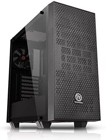 CA-1I4-00M1WN-00 Thermaltake Core G21 TG Black – Mid Tower Gaming PC-fodral, upp till ATX, härdat glaspanel, 120 mm fläkt – CA-1I4-00M1WN-0 CA-1I4-00M1WN-00 Thermaltake Core G21 TG Black – Mid Tower Gaming PC-fodral, upp till ATX, härdat glaspanel, 120 mm fläkt – CA-1I4-00M1WN-0