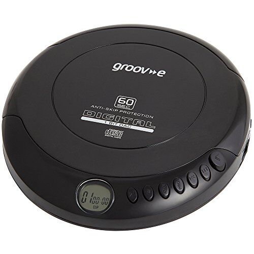 GVPS110BK Groov-e  Retro Series Personal CD Player Black GVPS110BK Groov-e  Retro Series Personal CD Player Black