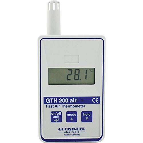 601863 Greisinger GTH 200 AIR Temperatur-Messgerät -25 up to +70C Fühler-Typ Pt1000 601863 Greisinger GTH 200 AIR Temperatur-Messgerät -25 up to +70C Fühler-Typ Pt1000