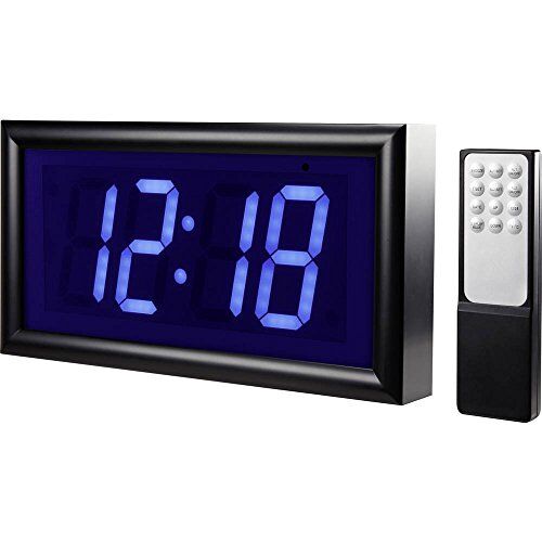 1369489 Renkforce  Quarz alarm clock black Alarmzeiten 2