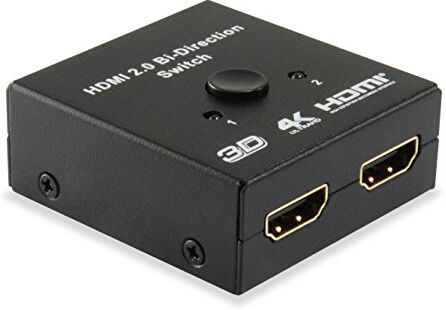 332723 Equip Dubbelriktad HDMI-omkopplare, 332723 Equip Dubbelriktad HDMI-omkopplare,
