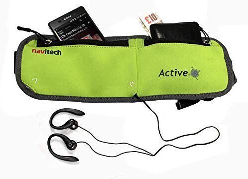 waistb Navitech grön smartphone löpning/jogging vattentåligt sportbälte/midjeband kompatibel med Sony Xperia Z3/Sony Xperia M2 Aqua waistb Navitech grön smartphone löpning/jogging vattentåligt sportbälte/midjeband kompatibel med Sony Xperia Z3/Sony Xperia M2 Aqua