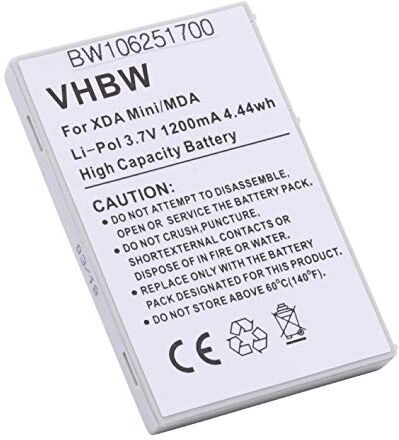 VHBW4250318611276 Li-POLYMER batteri lämpligt för HP IPAQ VHBW4250318611276 Li-POLYMER batteri lämpligt för HP IPAQ