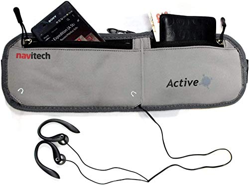 waistb Navitech grå smartphone löpning/jogging vattentåligt sportbälte/midjeband kompatibel med OnePlus One waistb Navitech grå smartphone löpning/jogging vattentåligt sportbälte/midjeband kompatibel med OnePlus One