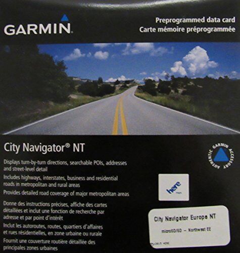 010-11037-00 Garmin  navigation software Garmin , Northwest Eastern Europe