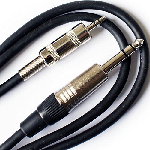 1128/1.5m PRO 1,5 m 6,35 mm till 3,5 mm stereouttag kontakt hankabel Audio ¼" AUX hörlurarledning loopar 1128/1.5m PRO 1,5 m 6,35 mm till 3,5 mm stereouttag kontakt hankabel Audio ¼" AUX hörlurarledning loopar