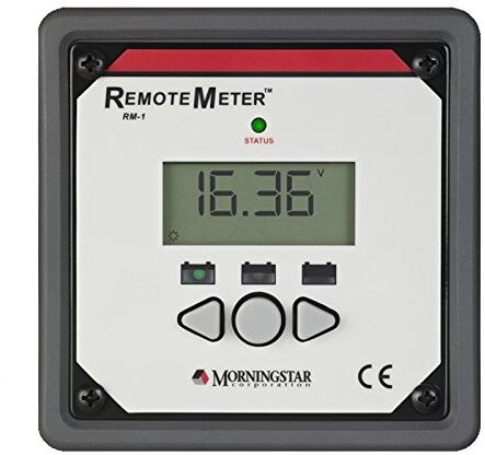 RM-1 Morningstar fjärrkontroll LCD-meter för SunSaver Duo-kontroll, SunSaver MPPT-kontroll och SureSine inverterare RM-1 Morningstar fjärrkontroll LCD-meter för SunSaver Duo-kontroll, SunSaver MPPT-kontroll och SureSine inverterare