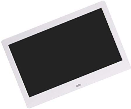 XYXZ-1XJH04 Digital fotoram 25 cm skärm digital fotoram LED Hd 1024 x 600 elektronisk album bild musik video full funktion vit XYXZ-1XJH04 Digital fotoram 25 cm skärm digital fotoram LED Hd 1024 x 600 elektronisk album bild musik video full funktion vit