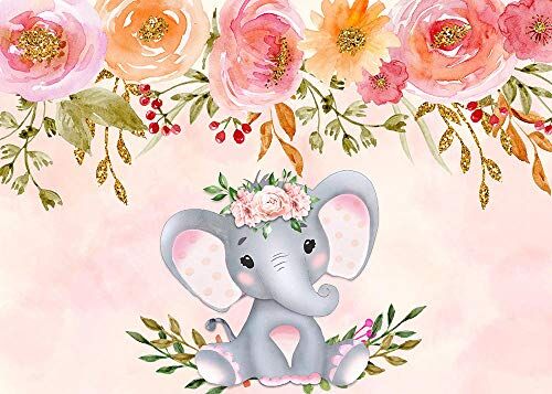 BEFUSC7521 Fotobakgrund vinyl gyllene blomma blommig elefant klar färg juldekoration bakgrund väggfestivaler baksida droppar för foton BEFUSC7521 Fotobakgrund vinyl gyllene blomma blommig elefant klar färg juldekoration bakgrund väggfestivaler baksida droppar för foton