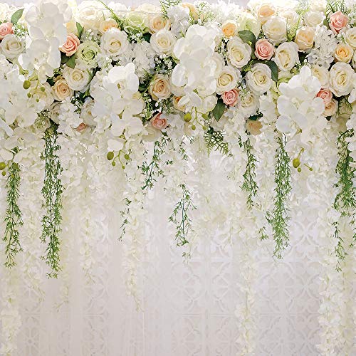 XT-6749a HUAYI Vita blommor bakgrund fotografi bakgrund bröllopsdekorationer babyshower fotobås rekvisita blomma vägg bakgrund 3D nyfödd fotografi rekvisita 1,5 x 1,5 m XT-6749 XT-6749a HUAYI Vita blommor bakgrund fotografi bakgrund bröllopsdekorationer babyshower fotobås rekvisita blomma vägg bakgrund 3D nyfödd fotografi rekvisita 1,5 x 1,5 m XT-6749