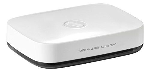 SV1820 One For All Bluetooth musikmottagare HD — strömmar musik trådlöst från smarta enheter — Plug & Play — Vit —