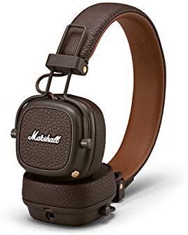 4092187 Marshall Major III Bluetooth-Hopfällbara Hörlurar, Brun