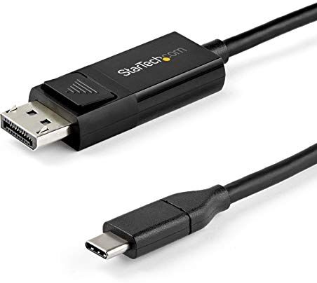 CDP2DP142MBD StarTech.com  USB-C till DisplayPort-kabel (8K 30 Hz, 1 m, HBR3, USB-C-adapter, Thunderbolt 3-kompatibel) CDP2DP142MBD StarTech.com  USB-C till DisplayPort-kabel (8K 30 Hz, 1 m, HBR3, USB-C-adapter, Thunderbolt 3-kompatibel)