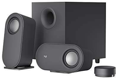 980-001348 Logitech Z407 – Bluetooth-datorhögtalare med baselement och trådlös kontroll, omslutande ljud, premiumljud med flera ingångar, USB-högtalare Svart 980-001348 Logitech Z407 – Bluetooth-datorhögtalare med baselement och trådlös kontroll, omslutande ljud, premiumljud med flera ingångar, USB-högtalare Svart