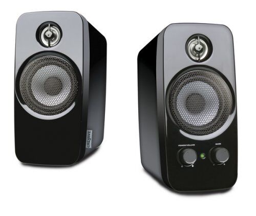 51MF1600AA000 Creative Inspirera T10 – 2.0 skrivbordshögtalare (stereo/AUX-IN/5 W RMS) svart