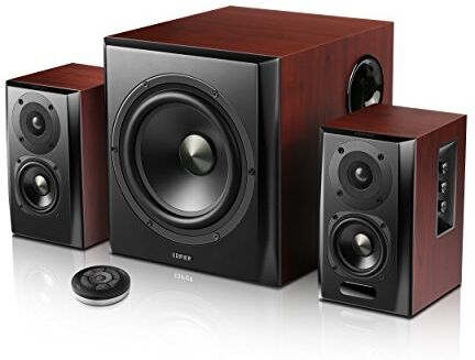 S350DB Edifier  Högtalarsystem, hemunderhållning bokhyllhögtalare och subwoofer 2.1, med Bluetooth V4.0 aptX i trä/svart S350DB Edifier  Högtalarsystem, hemunderhållning bokhyllhögtalare och subwoofer 2.1, med Bluetooth V4.0 aptX i trä/svart