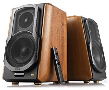 S1000MKII Edifier  2.0 ljudfiler aktiva bokhyllhögtalare, 120 watts högtalare, Bluetooth 5.0 med aptX HD, optisk ingång, aktiv bildskärm närfälthögtalare med klass-D-förstärkare S1000MKII Edifier  2.0 ljudfiler aktiva bokhyllhögtalare, 120 watts högtalare, Bluetooth 5.0 med aptX HD, optisk ingång, aktiv bildskärm närfälthögtalare med klass-D-förstärkare