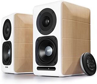 S880DB Edifier  Bluetooth-Högtalarelement System, En Storlek, Trä-Vit S880DB Edifier  Bluetooth-Högtalarelement System, En Storlek, Trä-Vit
