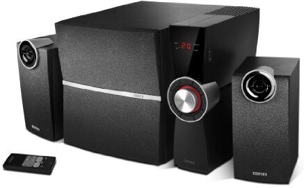 6923520263684 EDIFIER C2XD 2.1 högtalarsystem (53 watt) med infraröd fjärrkontroll och optisk ingång 6923520263684 EDIFIER C2XD 2.1 högtalarsystem (53 watt) med infraröd fjärrkontroll och optisk ingång
