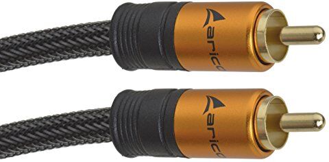 4250666804610 aricona 5 m Audio Cinch till cinch-kabel/digital koaxial- och subwoofer-kabel för HiFi- och hemmabioanläggning 4250666804610 aricona 5 m Audio Cinch till cinch-kabel/digital koaxial- och subwoofer-kabel för HiFi- och hemmabioanläggning
