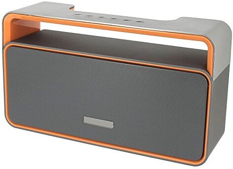 BS600 Forever  Bluetooth-högtalare med spelare USB/SD, radio FM, grå/orange BS600 Forever  Bluetooth-högtalare med spelare USB/SD, radio FM, grå/orange