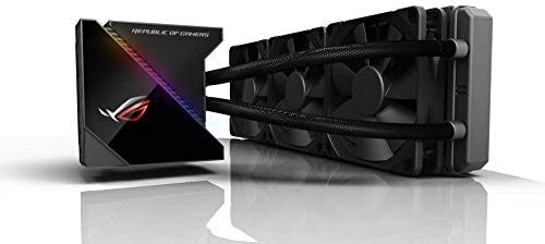 90RC0020-M0UAY0 ASUS ROG Ryujin 360  CPU-kylare, Svart 360 mm 90RC0020-M0UAY0 ASUS ROG Ryujin 360  CPU-kylare, Svart 360 mm