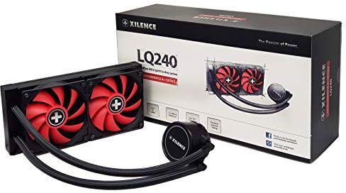 XC975 Xilence LiQuRizer   Liquid CPU-kylare   vattenkylning      Multi Sockel   AiO   240 mm radiator   2 x 120 mm PWM fläkt   röd/svart XC975 Xilence LiQuRizer   Liquid CPU-kylare   vattenkylning      Multi Sockel   AiO   240 mm radiator   2 x 120 mm PWM fläkt   röd/svart