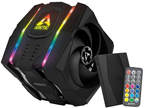ACFRE00080A ARCTIC Freezer 50 (inkl. A-RGB-kontroll) – flerkompatibel dubbel torn CPU-kylare med A-RGB CPU-kylare för AMD och Intel, två tryckoptimerade fläktar, 6 värmeledningar, inkl. MX-4 termisk pasta ACFRE00080A ARCTIC Freezer 50 (inkl. A-RGB-kontroll) – flerkompatibel dubbel torn CPU-kylare med A-RGB CPU-kylare för AMD och Intel, två tryckoptimerade fläktar, 6 värmeledningar, inkl. MX-4 termisk pasta