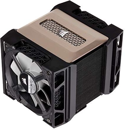 CT-9010003-WW Corsair A500, högpresterande CPU-kylare med dubbel fläkt (kyler upp till 250 W TDP, Intuitivt fläkthållningssystem, två Corsair ML120-fläktar, applicerad redan värmeledningsmedel) svart CT-9010003-WW Corsair A500, högpresterande CPU-kylare med dubbel fläkt (kyler upp till 250 W TDP, Intuitivt fläkthållningssystem, två Corsair ML120-fläktar, applicerad redan värmeledningsmedel) svart