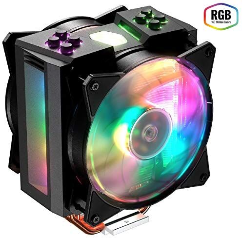 MAM-T4PN-218PC-R1 Cooler Master  MasterAir MA410M processorfläkt RGB CPU-kylare för PC (kompatibel med Intel och AMD) MAM-T4PN-218PC-R1 Cooler Master  MasterAir MA410M processorfläkt RGB CPU-kylare för PC (kompatibel med Intel och AMD)