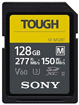 SFM128T/T1 Sony SF-M serie  Minneskort, Svart, Gul 128 GB SFM128T/T1 Sony SF-M serie  Minneskort, Svart, Gul 128 GB