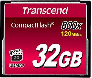 TS32GCF800 Transcend 32 GB CompactFlash 800 minneskort TS32GCF800 Transcend 32 GB CompactFlash 800 minneskort
