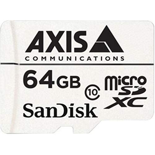 5801-951 Axis Communications Övervakningskort 64 GB 64GB MicroSDHC Class 10 minneskort mem
