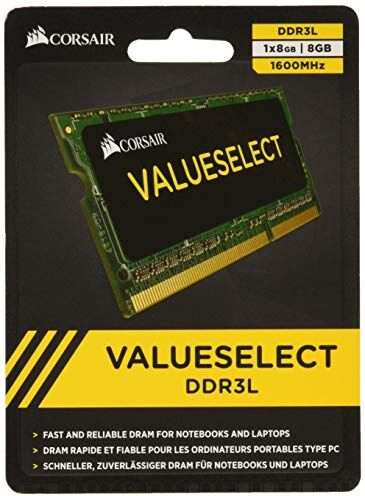 CMSO8GX3M1C1600C11 Corsair  Value Select 8GB (1x8GB) DDR3 1600Mhz CL11