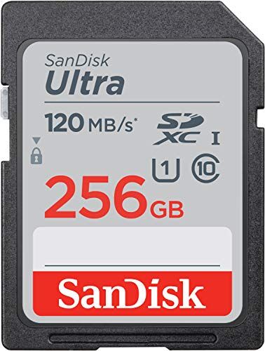SDSDUN4-256G-GN6IN SanDisk Ultra 256 GB SDXC-minneskort, upp till 120 MB/s, klass 10, UHS-I, V10 SDSDUN4-256G-GN6IN SanDisk Ultra 256 GB SDXC-minneskort, upp till 120 MB/s, klass 10, UHS-I, V10