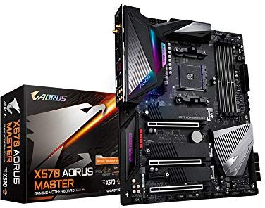 X570 AORUS MASTER Aorus  (uttag AM4/X570/DDR4/S-ATA 600/ATX)