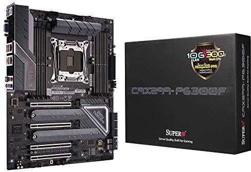 MBD-C9X299-PG300F-O Supermicro  Intel X299 LGA 2066 ATX moderkort moderkort (DDR4-SDRAM, DImm, 1600, 1866,2133,2400,2666 MHz, Quad, 4 GB,8 GB,16 GB, 128 GB) MBD-C9X299-PG300F-O Supermicro  Intel X299 LGA 2066 ATX moderkort moderkort (DDR4-SDRAM, DImm, 1600, 1866,2133,2400,2666 MHz, Quad, 4 GB,8 GB,16 GB, 128 GB)