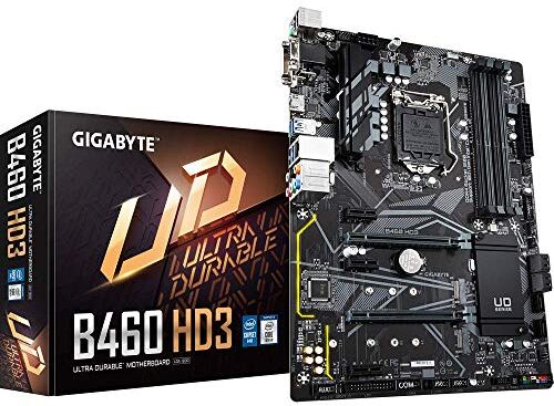 B460 HD3 Gigabyte  moderkort sockel 1200