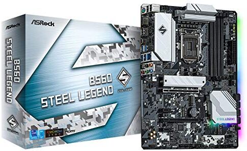 B560 STEEL LEGEND ASRock B560 Stållegend – moderkort – ATX – LGA1200-sockel – B560